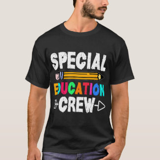 T-shirt enseignant de l'équipe d'éducation spécial
