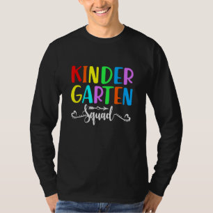 T-shirt Enseignant de l'équipe d'enfants de la maternelle