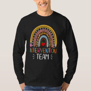 T-shirt Enseignant de l'intervention de l'équipe d'interve