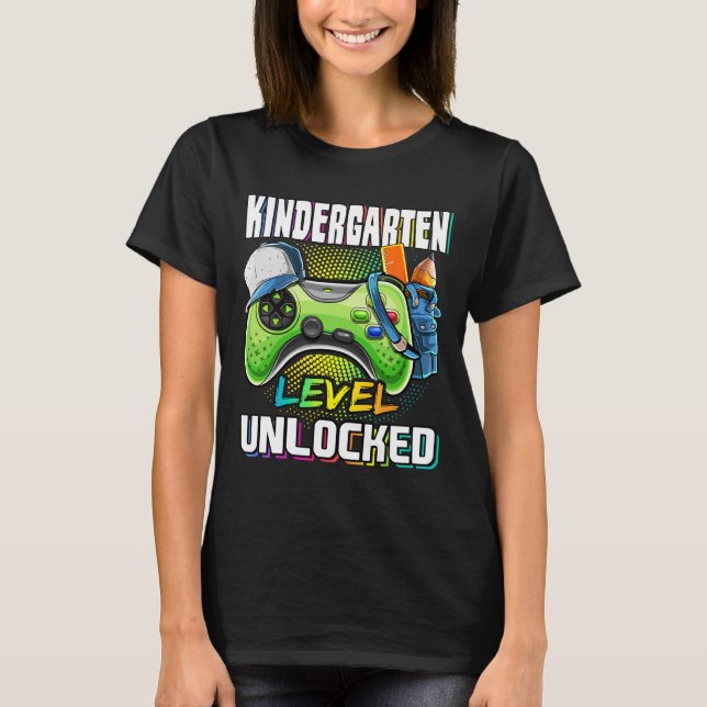T-shirt Enseignant de maternelle pré-K de Tiny Superheroes (Devant)