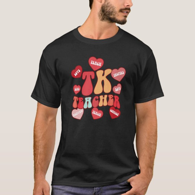 T-shirt Enseignant de maternelle transitionnelle pour la S (Devant)