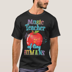 T-shirt Enseignant De Musique De Minusy Humans Choir Orche