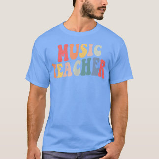 T-shirt Enseignant De Musique super Pocket Enseignant Reto