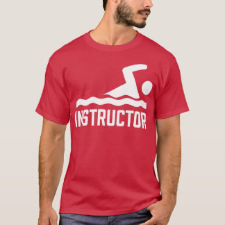 T-shirt Enseignant de natation Enseignant Cours de natatio