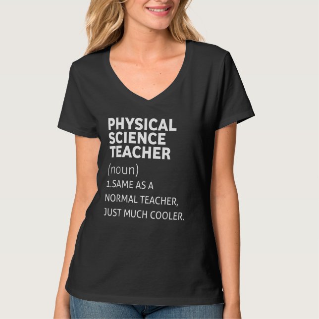 T-shirt Enseignant de physique amusant (Devant)