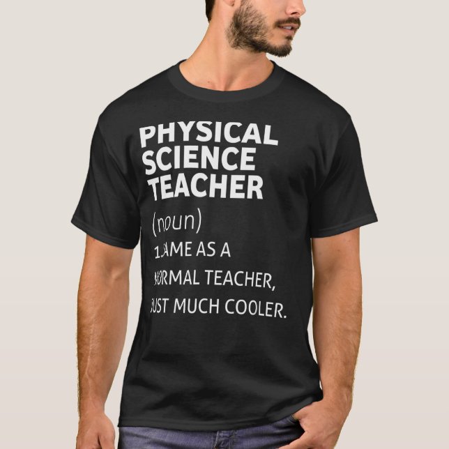 T-shirt Enseignant de physique amusant (Devant)