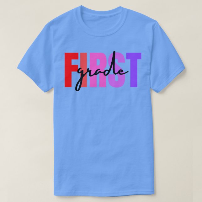 T-shirt Enseignant de première année 2 (Design devant)