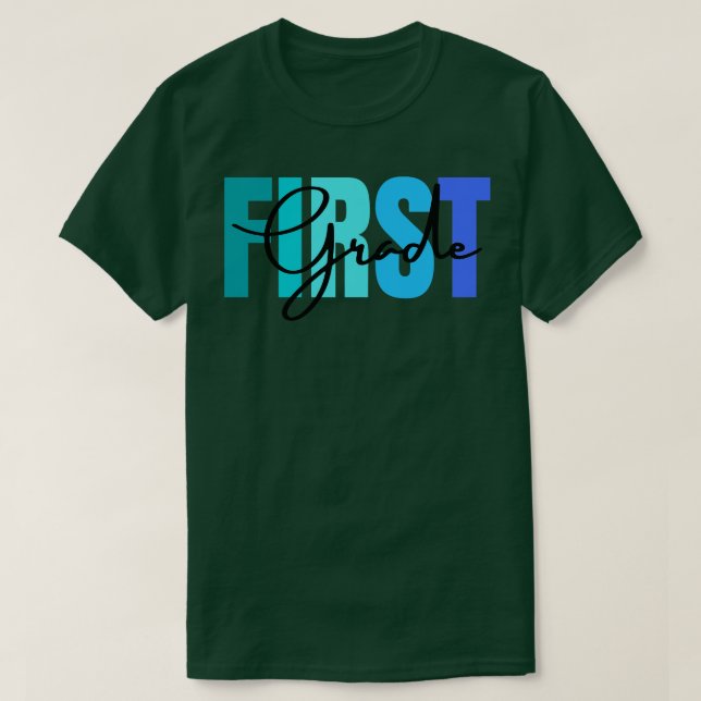 T-shirt Enseignant de première année 3 (Design devant)