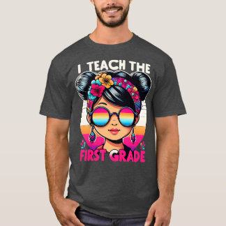 T-shirt enseignant de première année Day Girls Toddlers En