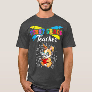 T-shirt Enseignant de première année Enseignant de l'école