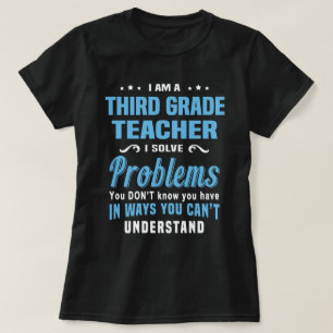 T-shirt Enseignant de troisième année