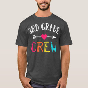 T-shirt Enseignant de troisième année T Retour à l'école C