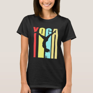 T-shirt Enseignant de Yoga coloré Exercice Poignée Awesom