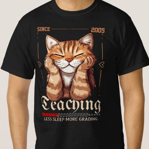 T-shirt Enseignant depuis -- Enseignant en deuxième année