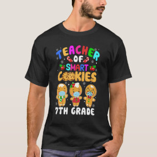 T-shirt Enseignant Des Cookies Intelligents 7e Classe Ging