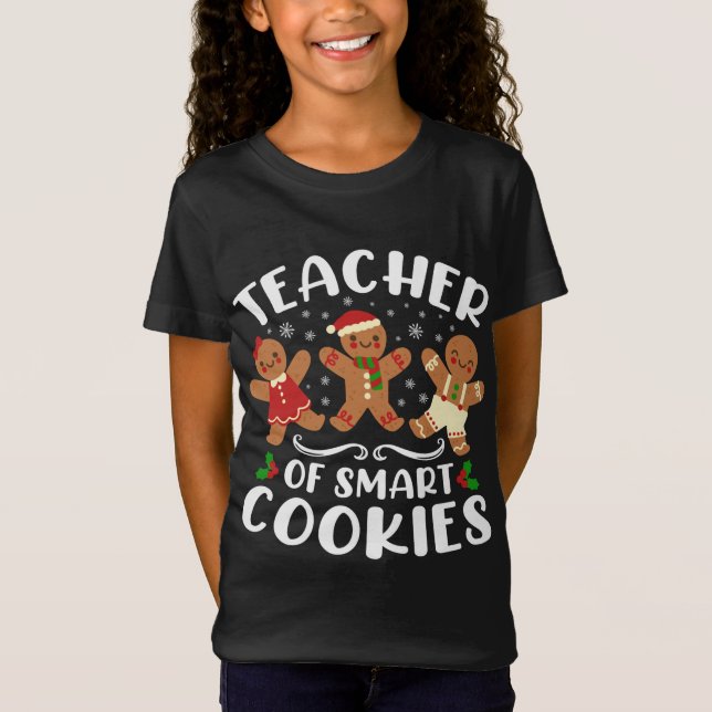 T-Shirt Enseignant des cookies intelligents Coupe de pain  (Devant)