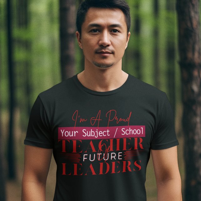 T-shirt Enseignant des futurs leaders Professeur de collèg (Créateur téléchargé)
