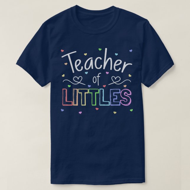 T-shirt Enseignant Des Petites Garderies Prék Maternelle (Design devant)