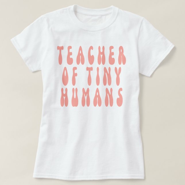 T-shirt Enseignant des tout-petits,enseignant,enseignement (Design devant)