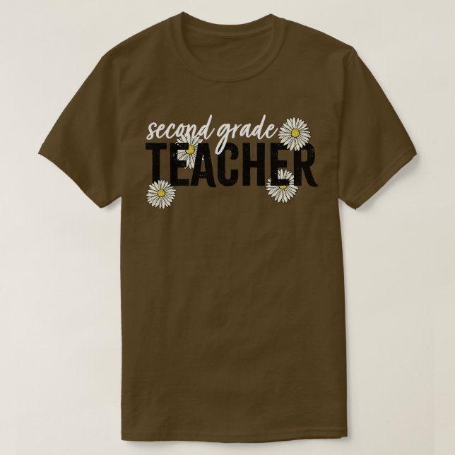 T-SHIRT ENSEIGNANT DEUXIÈME NIVEAU (Design devant)