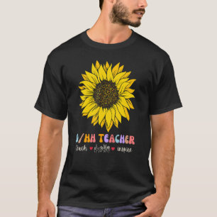 T-shirt Enseignant DHH Sourds et Malentendants Enseignants