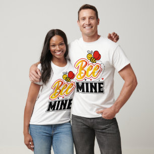 T-shirt Enseignant du coeur de la mine d'abeilles