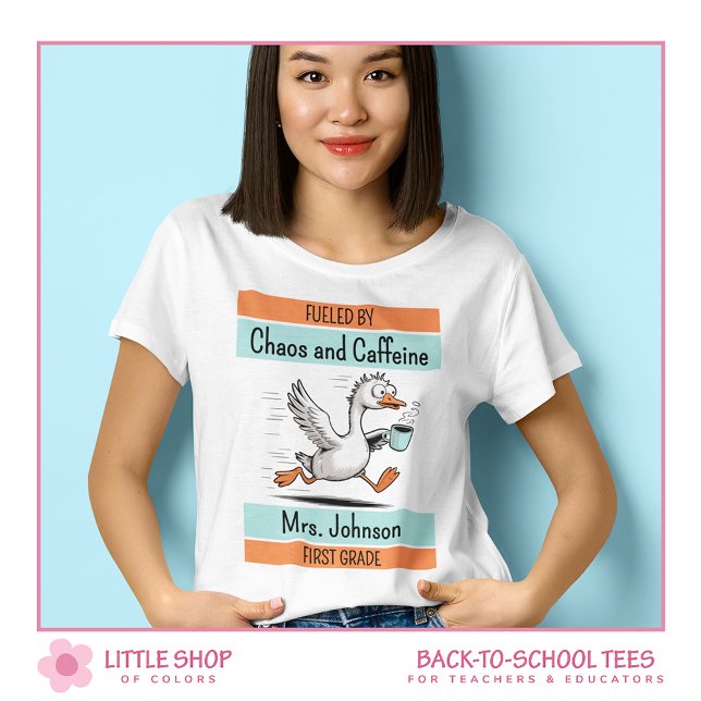 T-shirt Enseignant(e) de primaire, première année, Silly G (Créateur téléchargé)