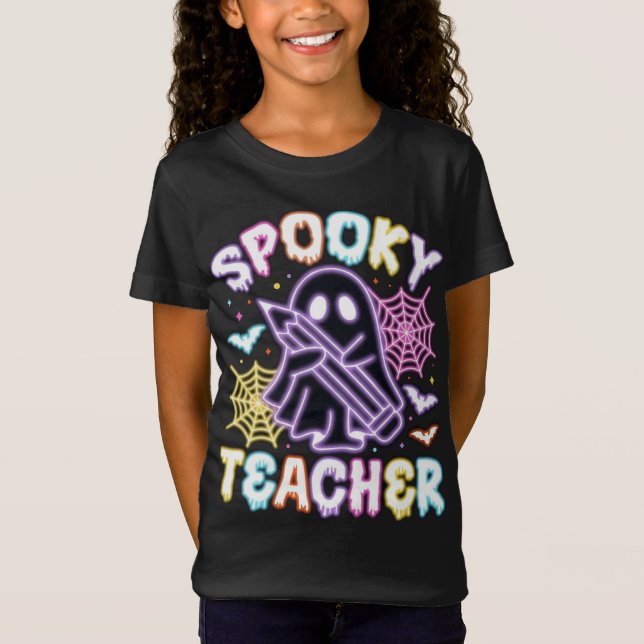 T-Shirt Enseignant éffrayant (Devant)