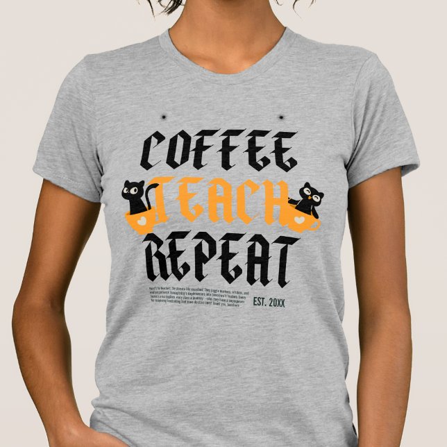 T-shirt Enseignant Élémentaire De L'année Citations D'ense (Créateur téléchargé)