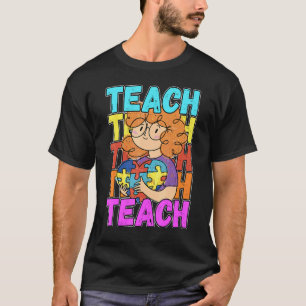 T-shirt Enseignant Élémentaire Passionné Mignon
