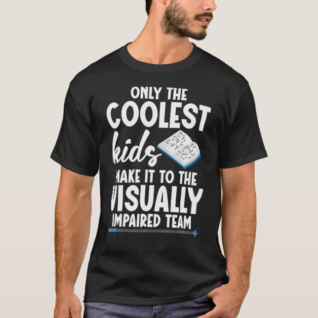 T-shirt Enseignant en Braille de l'Éducation Spéciale Tvi  (Devant)