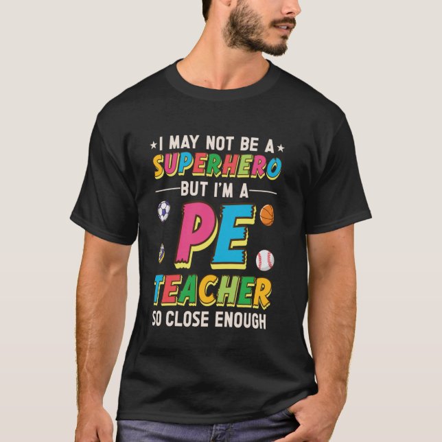 T-shirt Enseignant en éducation physique (Devant)