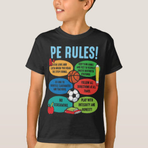 T-shirt Enseignant en éducation physique Éducateur en é