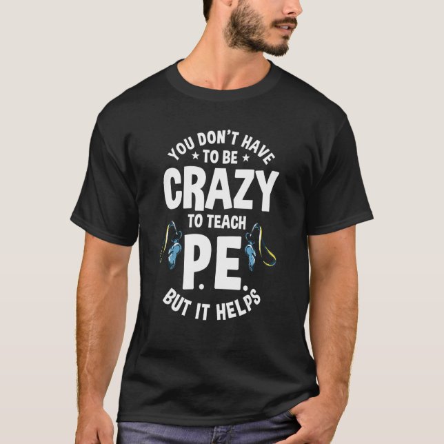 T-shirt Enseignant en éducation physique Instructeur en éd (Devant)
