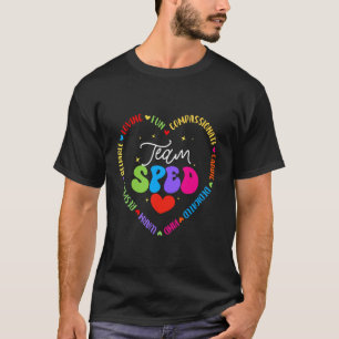 T-shirt Enseignant en éducation spécialisée Équipe inspira