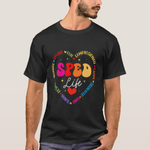 T-shirt Enseignant en éducation spécialisée Inspirant Vie