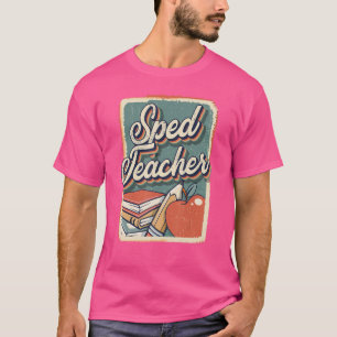 T-shirt Enseignant en éducation spécialisée Sped Ed Rétro