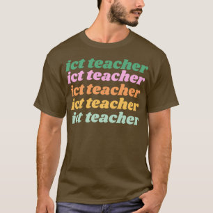 T-shirt enseignant en informatique