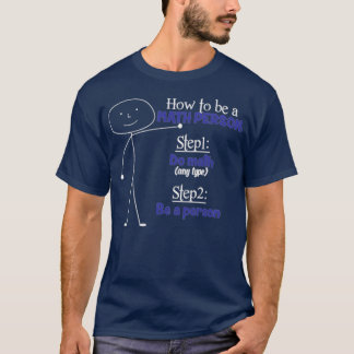 T-shirt Enseignant en mathématiques