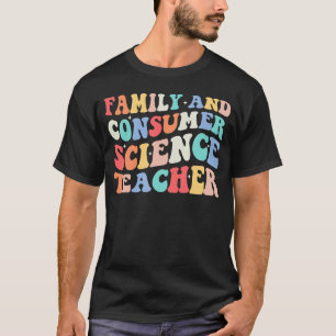 T-shirt enseignant en sciences de la famille et de la cons