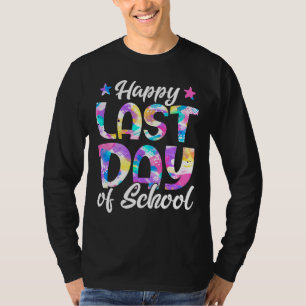 T-shirt Enseignant Enfants Joyeux Dernier Jour De L'École 