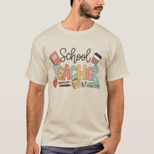 T-shirt Enseignant enseignant des cadeaux aux futurs leade