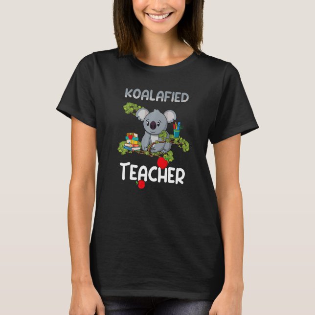 T-shirt Enseignant Enseignant Koala Enseignant Koalafied  (Devant)
