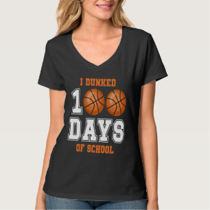 T-shirt Enseignant Entraîneur De Basketball J'Ai Fait 100 