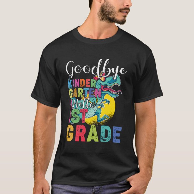 T-shirt Enseignant Étudiant Si Long Maternelle Hello 1St G (Devant)