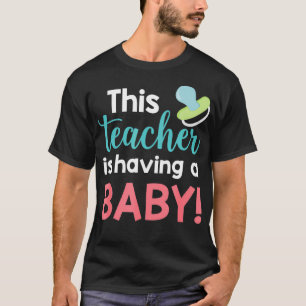 T-shirt Enseignant Faire-part de grossesse Enseignant ayan