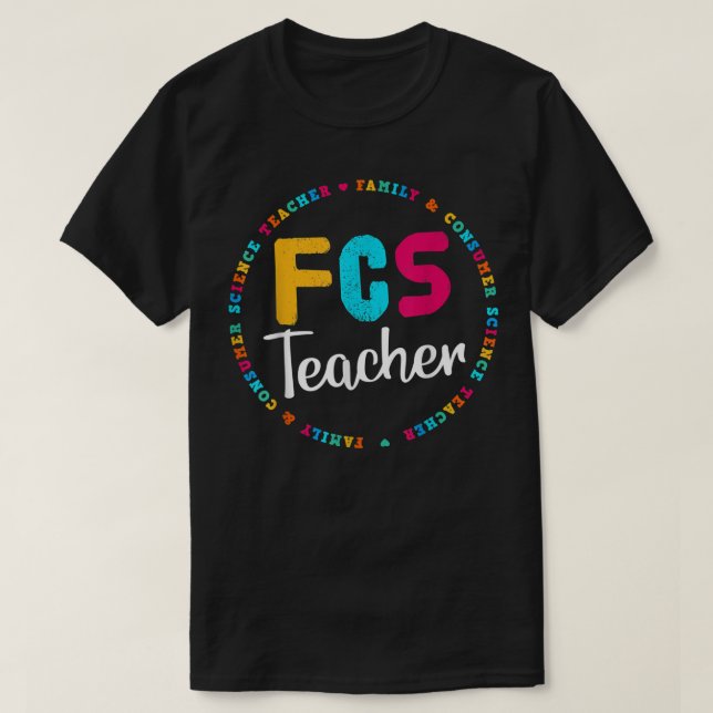 T-shirt Enseignant FCS - Enseignant Électif - Enseignant F (Design devant)