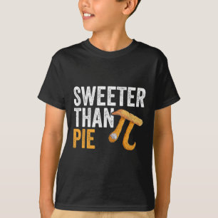 T-shirt Enseignant Geek de mathématiques à tarte plus doux