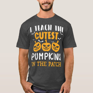 T-shirt Enseignant Halloween Enseignant jardin d'enfants l