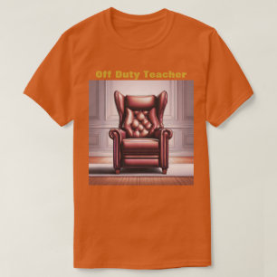 T-shirt enseignant homme hors service